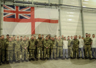PEOPLE - Prinz Harry besucht britische Truppen beim Manöver Clockwork in Norwegen (weitere Bilder)