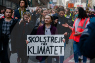 NEWS - Greta Thunberg an Klima-Demo in Brüssel