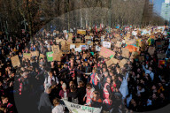 NEWS - Greta Thunberg an Klima-Demo in Brüssel