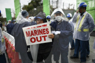 NEWS - Japan: Proteste gegen US-Base Camp auf Okinawa