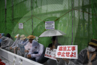 NEWS - Japan: Proteste gegen US-Base Camp auf Okinawa