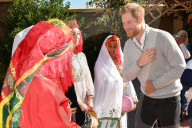 Harry and Meghan of Sussex in Morocco