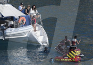 PEOPLE - Laeticia Hallyday geniesst mit den Kids die Ferien auf St.Barths