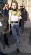 PEOPLE - Promis bei der Lanvin Modenschau
