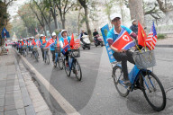 NEWS - Nordkorea-Gipfel: Strassenszenen in Hanoi