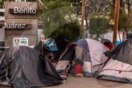 NEWS - Mexico: Migranten an der Grenze zu USA