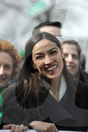 AOC comes to Queens for St Pat's for All