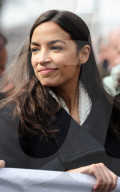 AOC comes to Queens for St Pat's for All