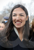 AOC comes to Queens for St Pat's for All