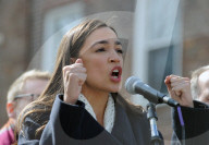 AOC comes to Queens for St Pat's for All
