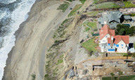 PEOPLE - Anthony Hopkins Villa in Malibu steht gefŠhrlich nah am Abgrund