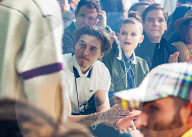 PEOPLE - Promis an der Lacoste-Show in Paris
