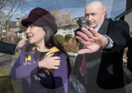 NEWS - Huawei-CFO Meng Wanzhou aucf dem Weg zum Gericht in Vancouver