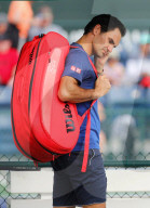 NEWS - Tennis: Roger Federer beim Trining in Indian Wells
