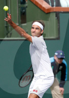 PEOPLE - Tennis: Mirka Federer und die Kinder auf der Tribüne in Indian Wells
