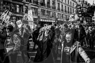 Million Women Rise: thousands march through central London. Annual rally to campaign for an end to violence against women celebrates its 10th anniversary.
