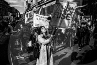 Million Women Rise: thousands march through central London. Annual rally to campaign for an end to violence against women celebrates its 10th anniversary.
