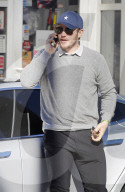 ***NO USE W/O PRIOR AGREEMENT - CALL FOR PRICING***
Chris Pratt and fiancee Katherine Schwarzenegger share a Kiss after visiting an Exclusive Residential Design Firm in West Hollywood!