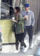 ***NO USE W/O PRIOR AGREEMENT - CALL FOR PRICING***
Chris Pratt and fiancee Katherine Schwarzenegger share a Kiss after visiting an Exclusive Residential Design Firm in West Hollywood!