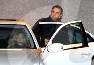 Former Nissan, Renault and Mitsubishi Motors chairman Carlos Ghosn is seen at his residence