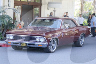PREMIUM EXCLUSIVE Ben Affleck Cruising In His Vintage Chevrolet Chevelle