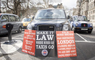 Westminster taxi strike