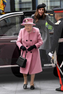 Queen Elizabeth II and Catherine Duchess of Cambridge visit King's College to Open Bush House, London, UK - 19 Mar 2019