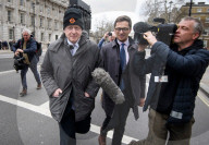 NEWS - Brexiteer Boris Johnson auf dem Weg zum Parlament in London