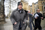 NEWS - Brexiteer Boris Johnson auf dem Weg zum Parlament in London