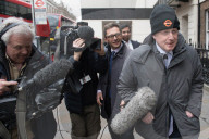 NEWS - Brexiteer Boris Johnson auf dem Weg zum Parlament in London