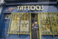 Doc Price is 85 and still working as a tattoo artist