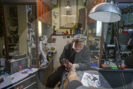Doc Price is 85 and still working as a tattoo artist