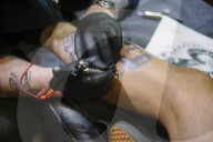 Doc Price is 85 and still working as a tattoo artist
