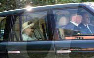 Queen Elizabeth II attends church, Windsor, UK - 24 Mar 2019
