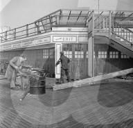 REPORTAGE - Frühjahrsputz in britischen Seebädern 1950er Jahre