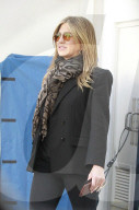 FIA EXCLU! Jennifer Aniston cuts a chic figure as she steps out of Celine Dion's new store in Beverly Hills after announcement of a new original show for Apple TV+ staring Reese Witherspoon!