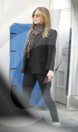 FIA EXCLU! Jennifer Aniston cuts a chic figure as she steps out of Celine Dion's new store in Beverly Hills after announcement of a new original show for Apple TV+ staring Reese Witherspoon!