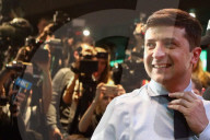 NEWS - Ukraine: Komiker Selenski führt klar bei Präsidentenwahl