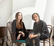 Soul mates Ö English language translator Flora Drew with Chinese author Ma Jian. 