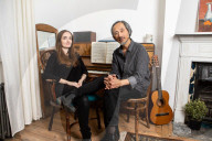 Soul mates Ö English language translator Flora Drew with Chinese author Ma Jian. 