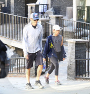 PREMIUM EXCLUSIVE Ashley Tisdale Hikes With Hubby Christopher French As She Prepares To Release First Album In A Decade