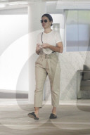 Sandra Bullock looks Stylish in All White Summer Outfit While Leaving An Office Building After a Business Meeting in Beverly Hills!