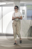 Sandra Bullock looks Stylish in All White Summer Outfit While Leaving An Office Building After a Business Meeting in Beverly Hills!