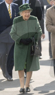 Queen Elizabeth at the Dubai Duty Free Spring Trials