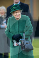 Queen Elizabeth at the Dubai Duty Free Spring Trials