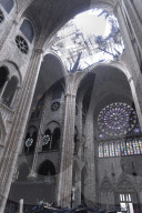 NEWS - Brand der Notre-Dame: Innenraum nach dem Brand
