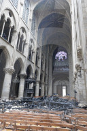 NEWS - Brand der Notre-Dame: Innenraum nach dem Brand