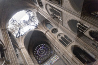 NEWS - Brand der Notre-Dame: Innenraum nach dem Brand