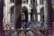NEWS - Brand der Notre-Dame: Innenraum nach dem Brand