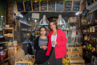 Queen Rania during a visit to Jabal Al- Weibdeh in Amman, Jordan, 17 April 2019.